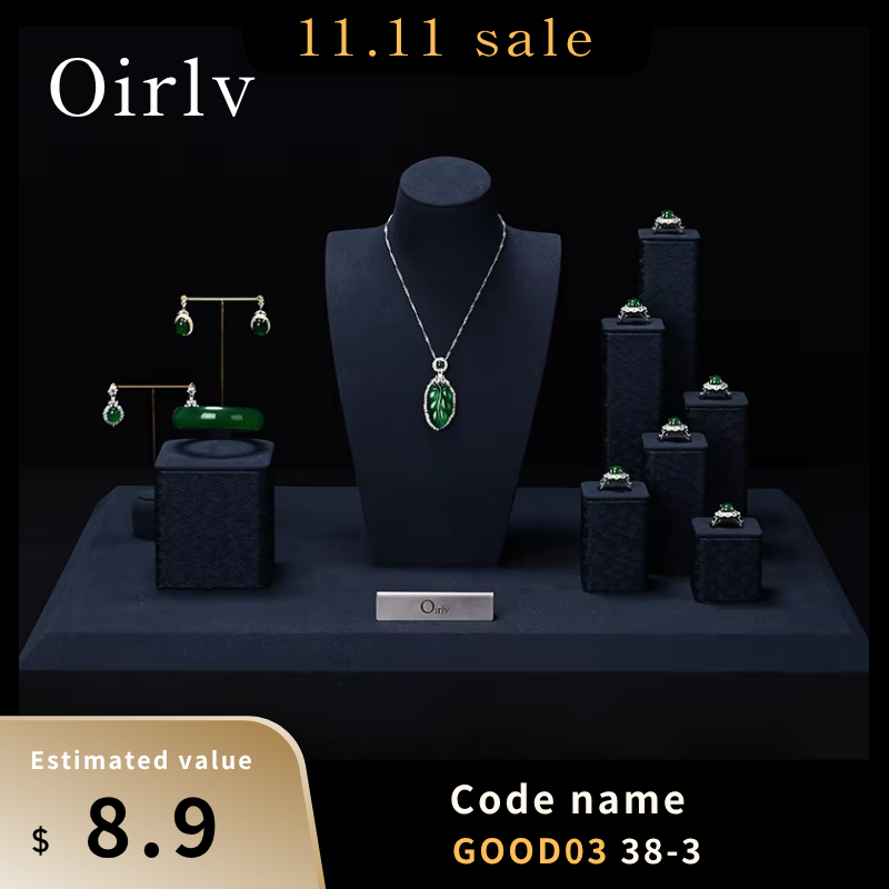 Jewelry Shop Watches - Oirlv-Ensemble d'Exposition de Bijoux Bl192., Accessoires