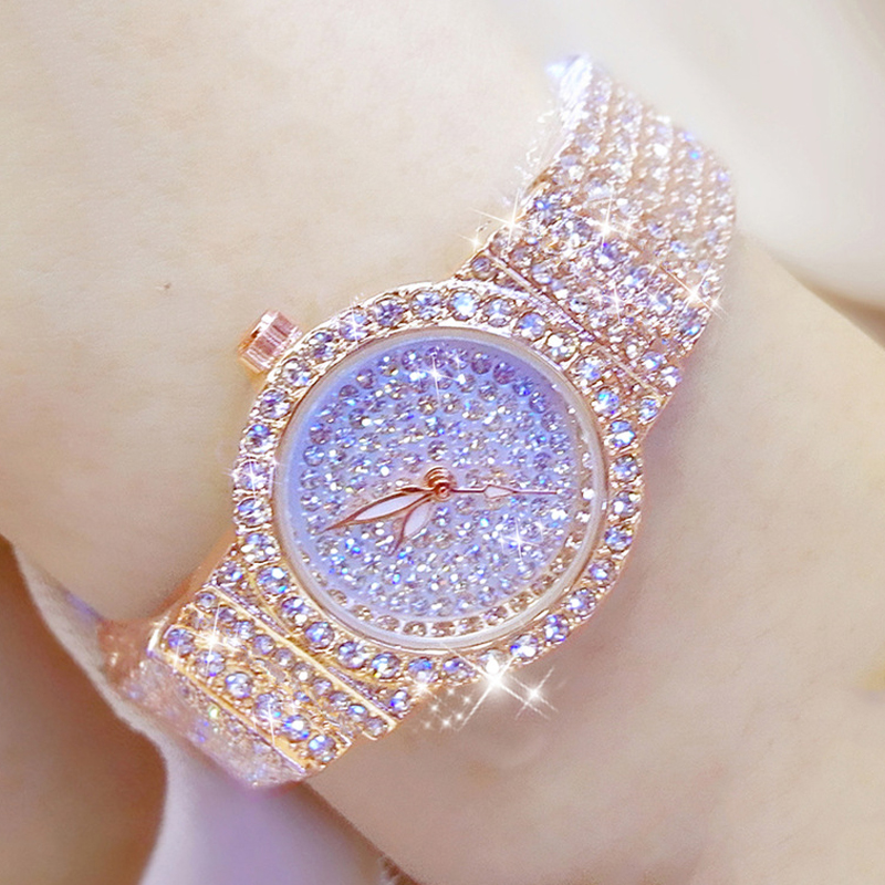 Jewelry Diamond Watches - BS-Montre-bracelet en diamant pour femme, montres