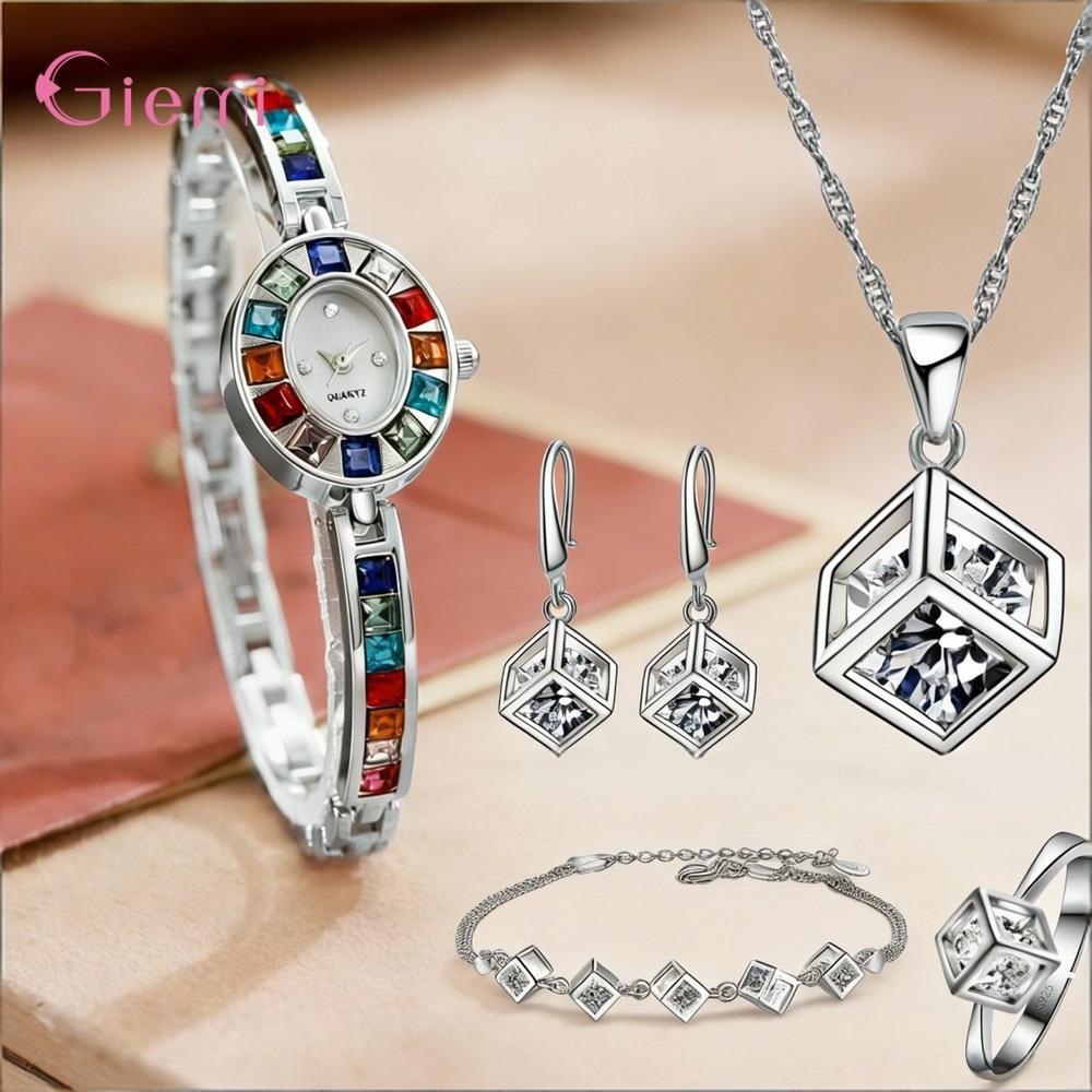 Best Jewelry Watches For Women - Ensemble de bijoux en argent sterling