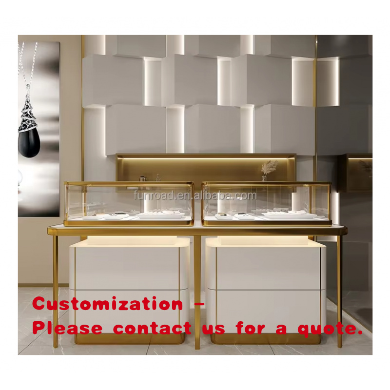 Jewelry Shop Watches - Vitrine de présentation en acier inoxydable