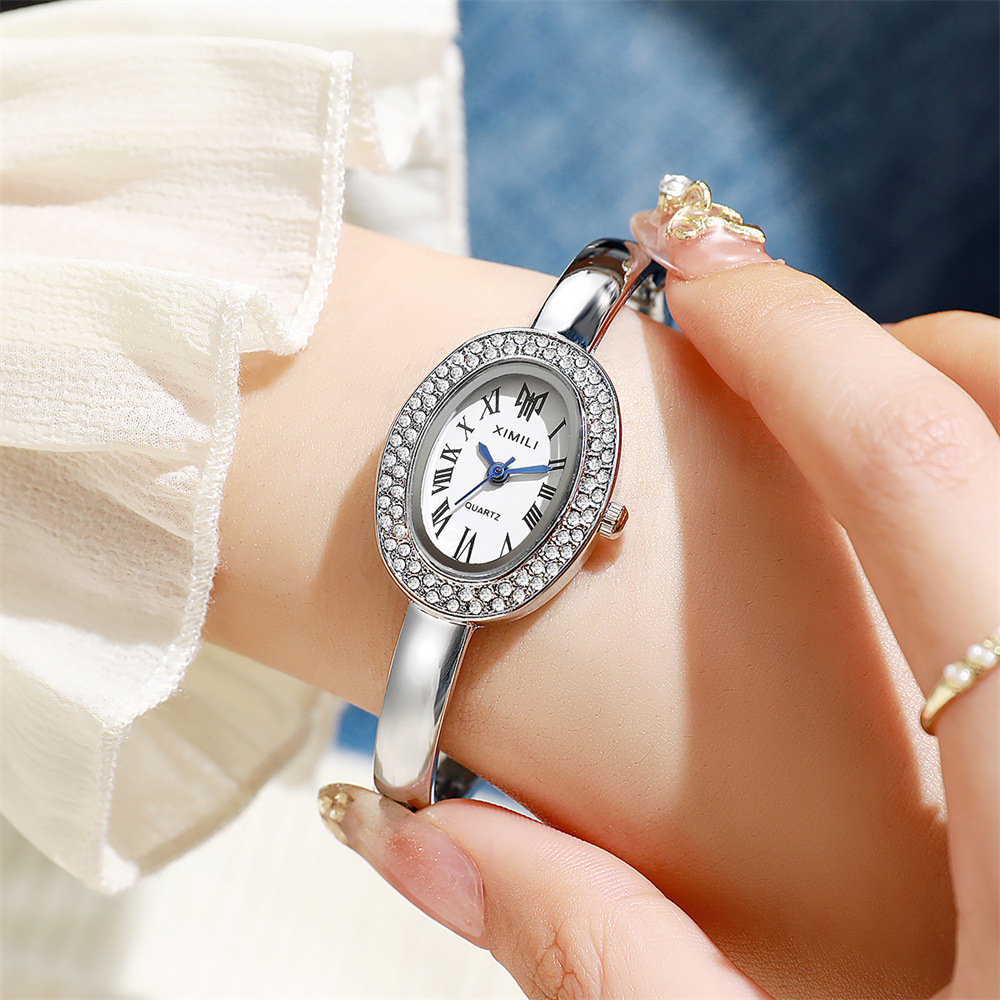 Jewelry Diamond Watches - Nouvelle montre-bracelet ovale pour femme, montre