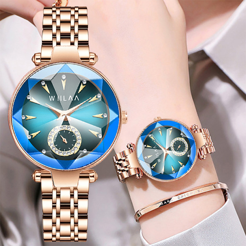 Jewelry And Watches Luxury Brand - Montre-bracelet à quartz en or rose