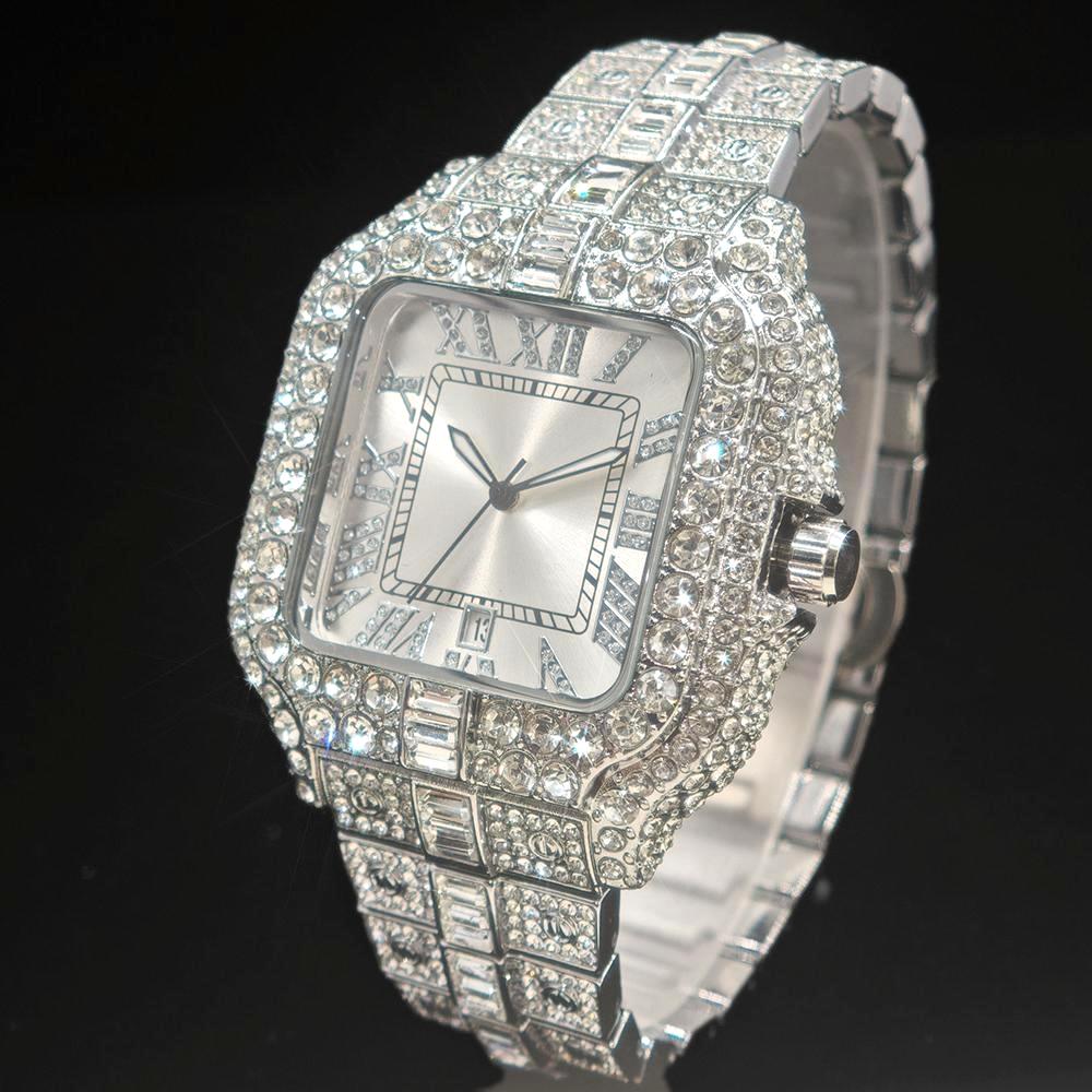 Jewelry And Watches Luxury Brand - GUET-Montre en diamant de luxe pour