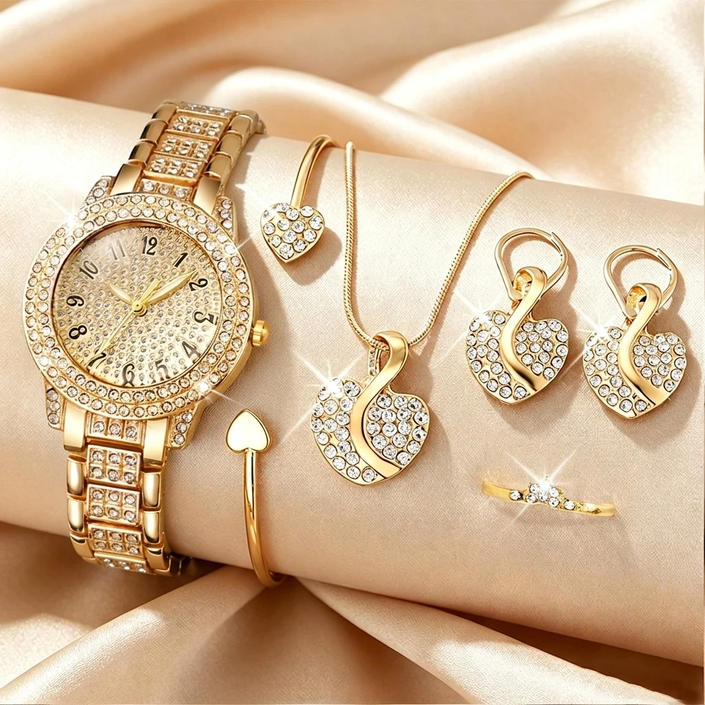 Jewelry Like Watches - Ensemble de 6 montres pour femmes