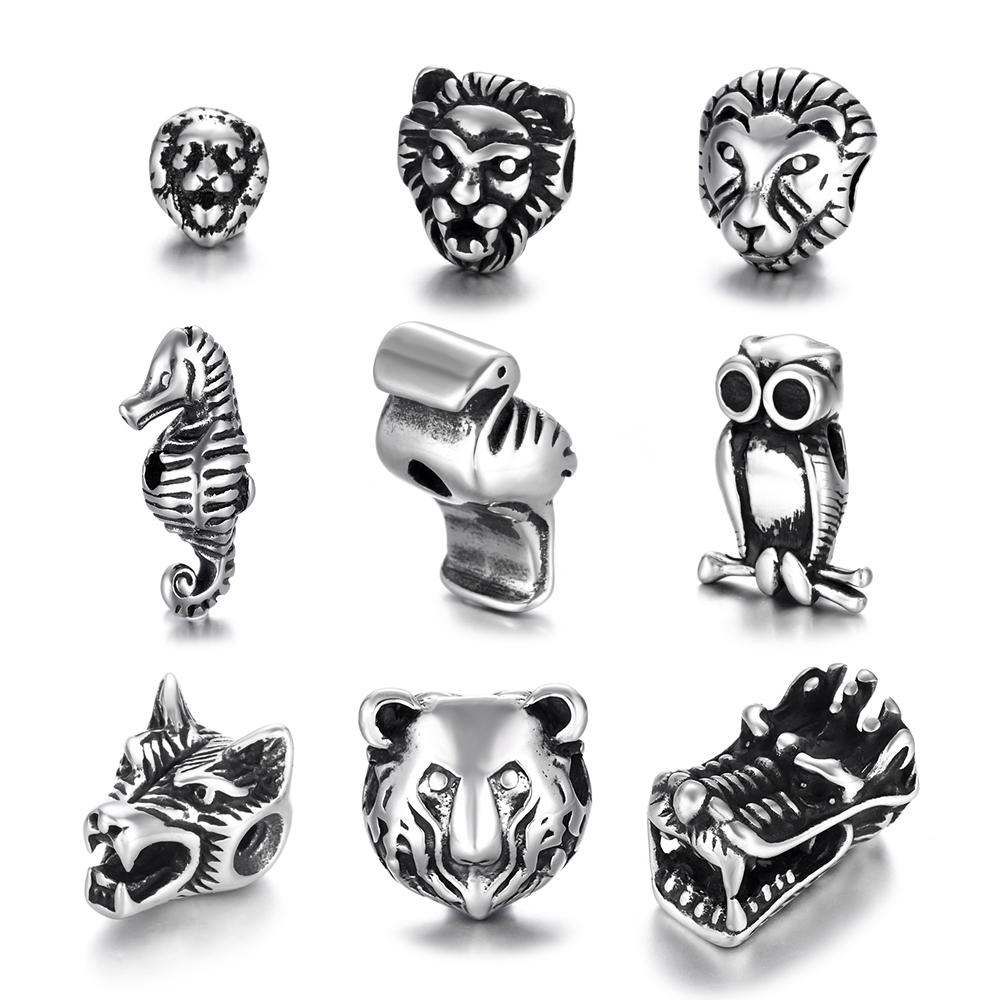 Wolf Jewelry & Watches Tampa Reviews - Perles de casque de guerrier Viking,