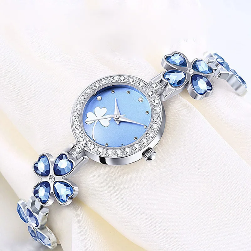 Jewelry Diamond Watches - Montre à quartz en diamant carré