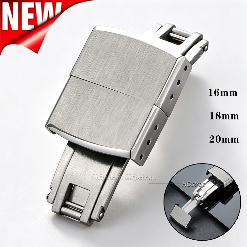 Watch Strap Replacement - Boucle de montre pliable 16mm 18mm