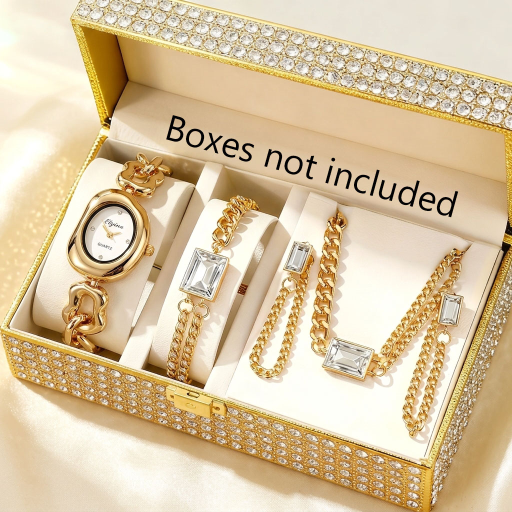 Jewelry Like Watches - Ensemble de montres à quartz irrégulières
