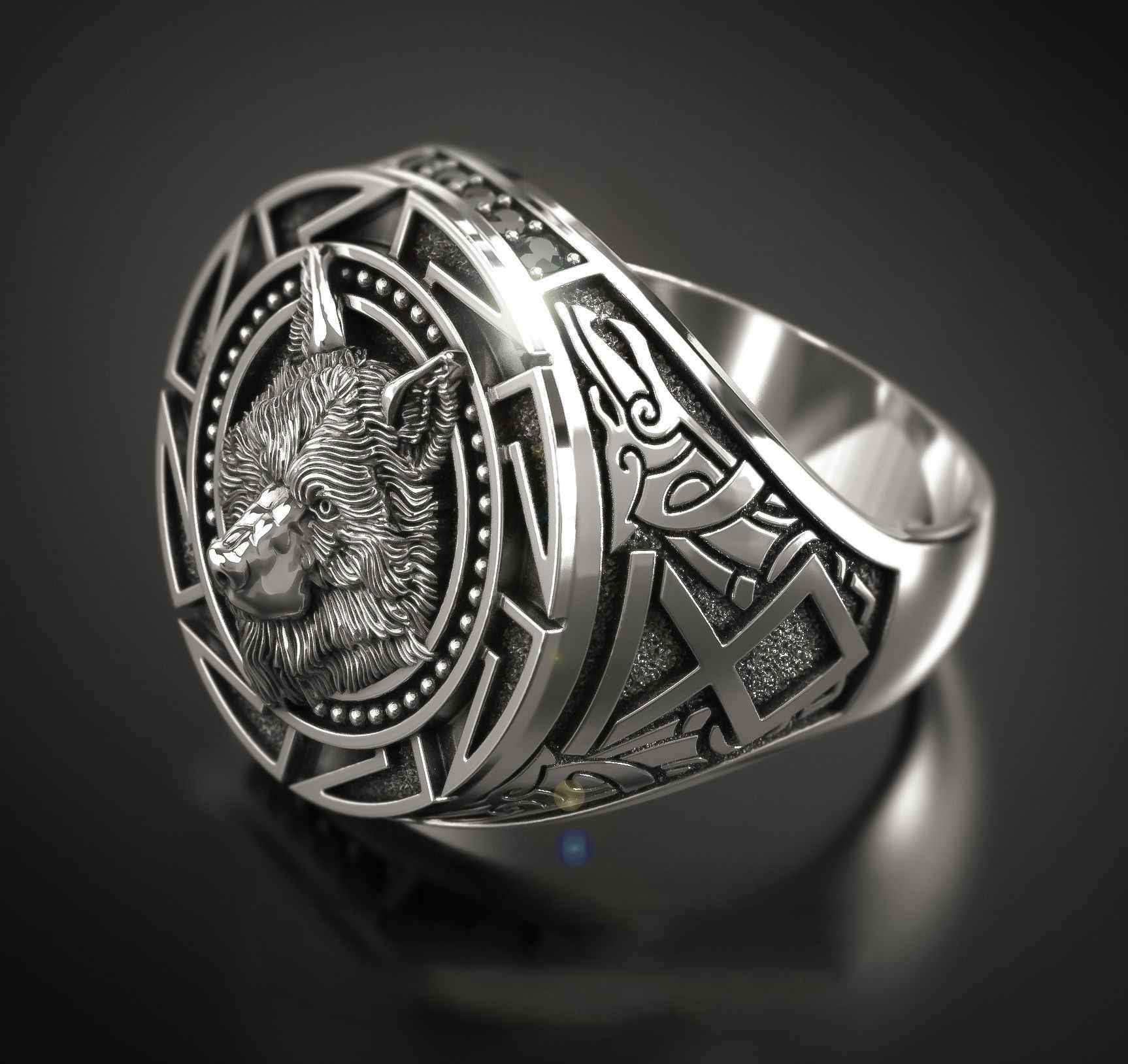 Wolf Jewelry & Watches Tampa Reviews - Bague en argent sterling 925 vintage,