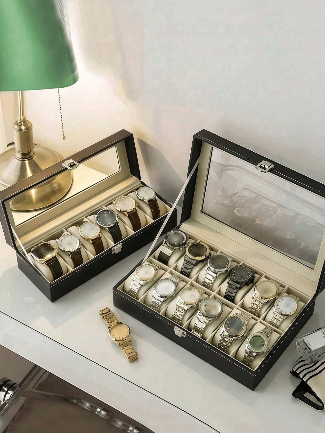 Boîte à montres en cuir avec s - Jewelry Like Watches avis et prix