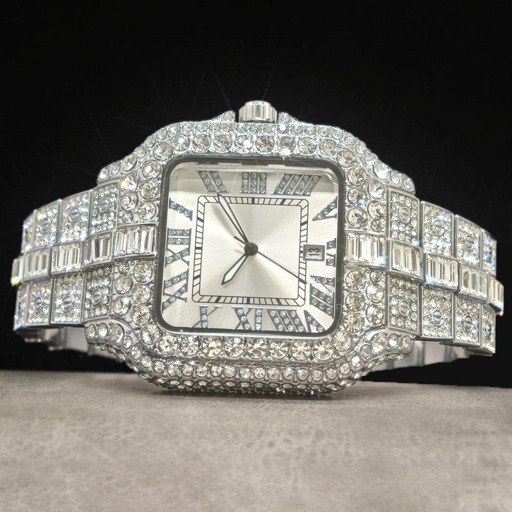 GUET-Montre en diamant de luxe - Jewelry And Watches Luxury Brand avis et prix