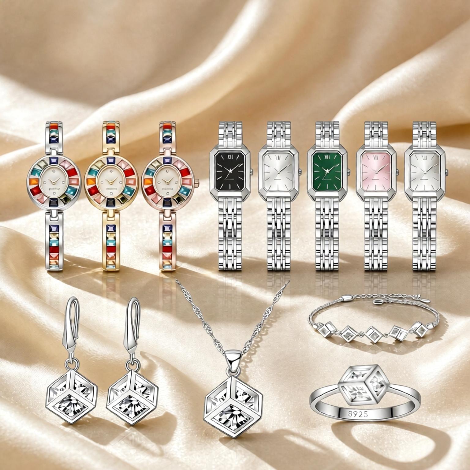 Ensemble de bijoux de luxe en  - Best Jewelry Watches For Women avis et prix