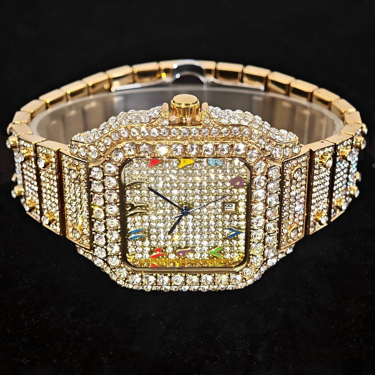 Mode chaude UNIGUET plein diam - Jewelry And Watches Luxury Brand avis et prix