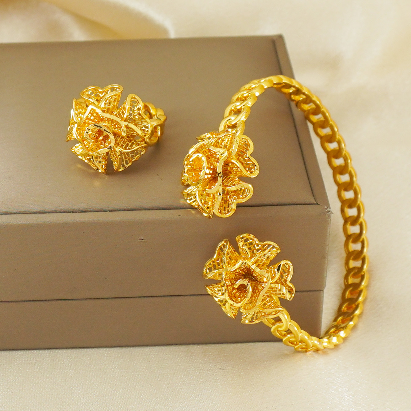 Bracelet en cuivre plaqué or,  - Best Jewelry Watches For Women avis et prix