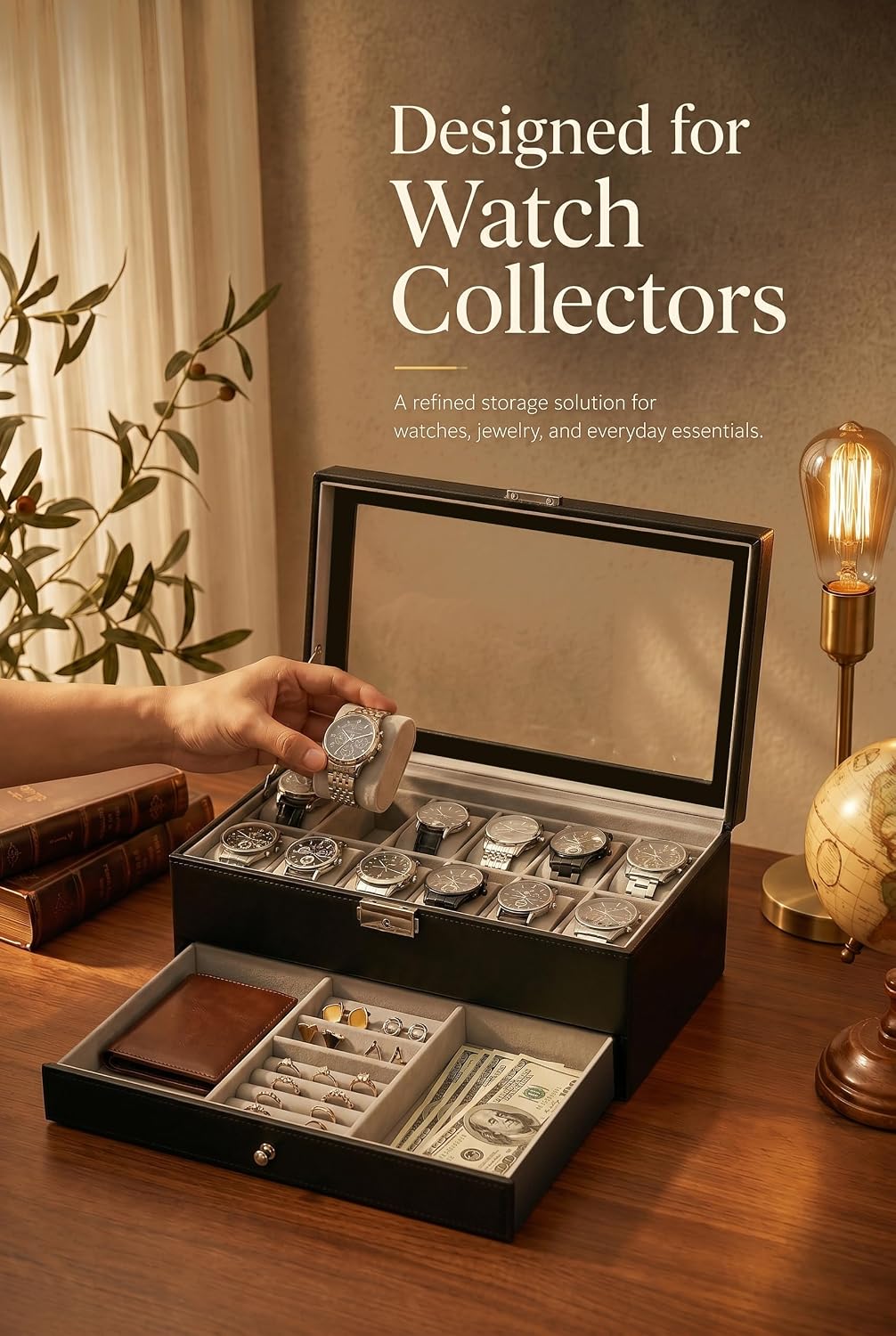 Boîte de rangement pour montre - Jewelry With Watches avis et prix
