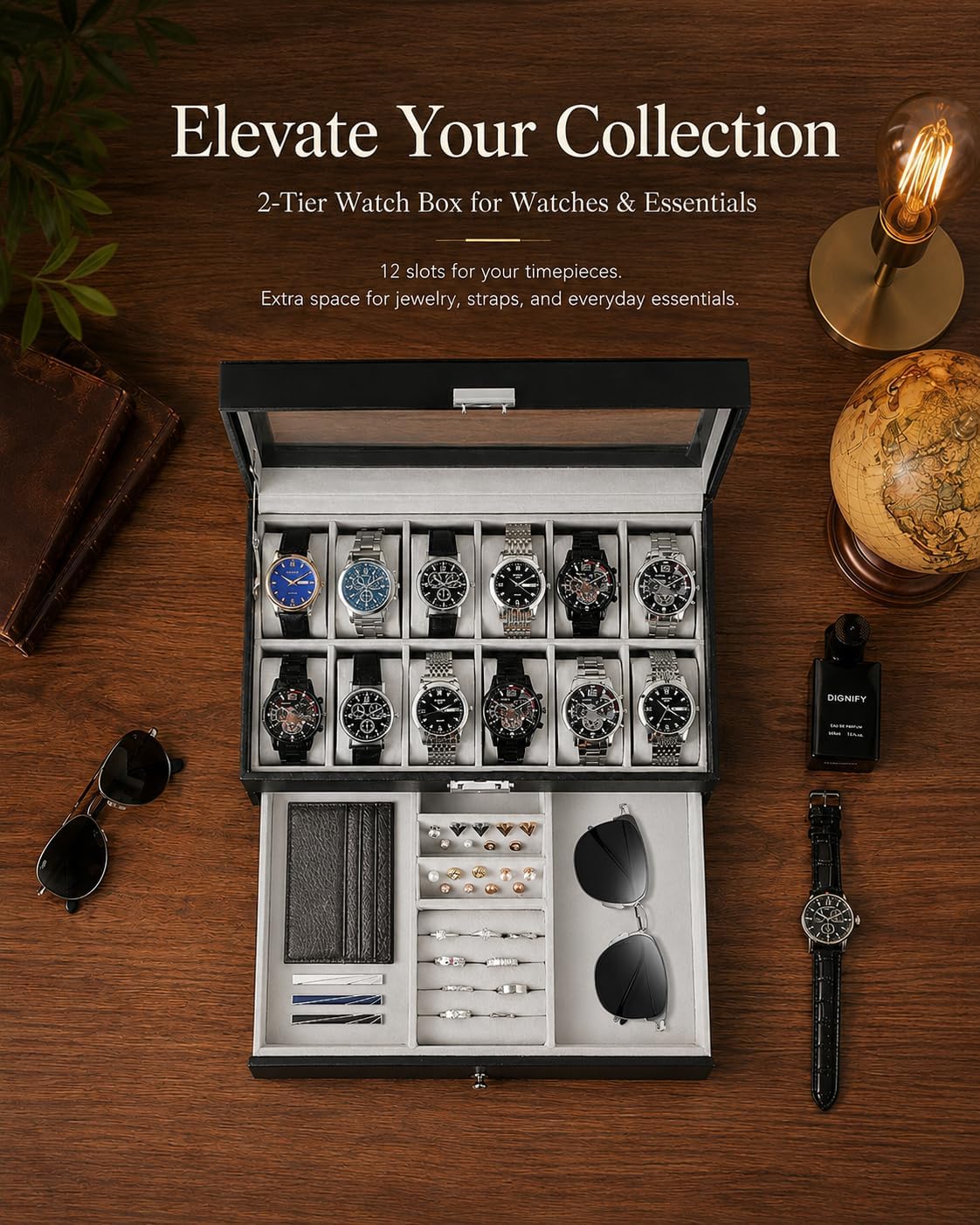 Boîte de rangement pour montre - Jewelry With Watches avis et prix
