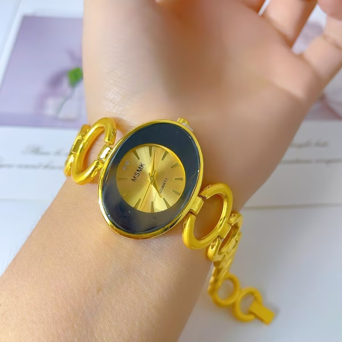 Montre américaine plaquée or 2 - Jewelry With Watches avis et prix