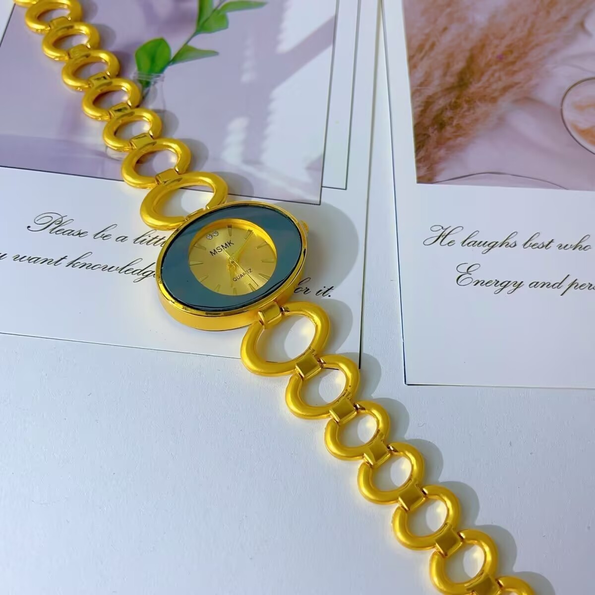 Montre américaine plaquée or 2 - Jewelry With Watches avis et prix