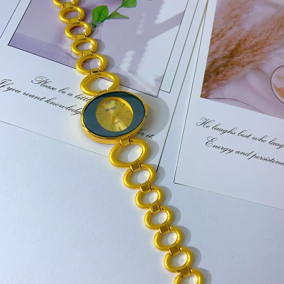 Montre américaine plaquée or 2 - Jewelry With Watches avis et prix